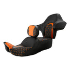 Driver Passenger Seat & Backrest for Harley Road Street Electra Glide (2014–2023)