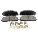 Set of 2 DuraGo Front Rotors & TRW Pro Ceramic Brake Pads for Grand Caravan (2008–2020)