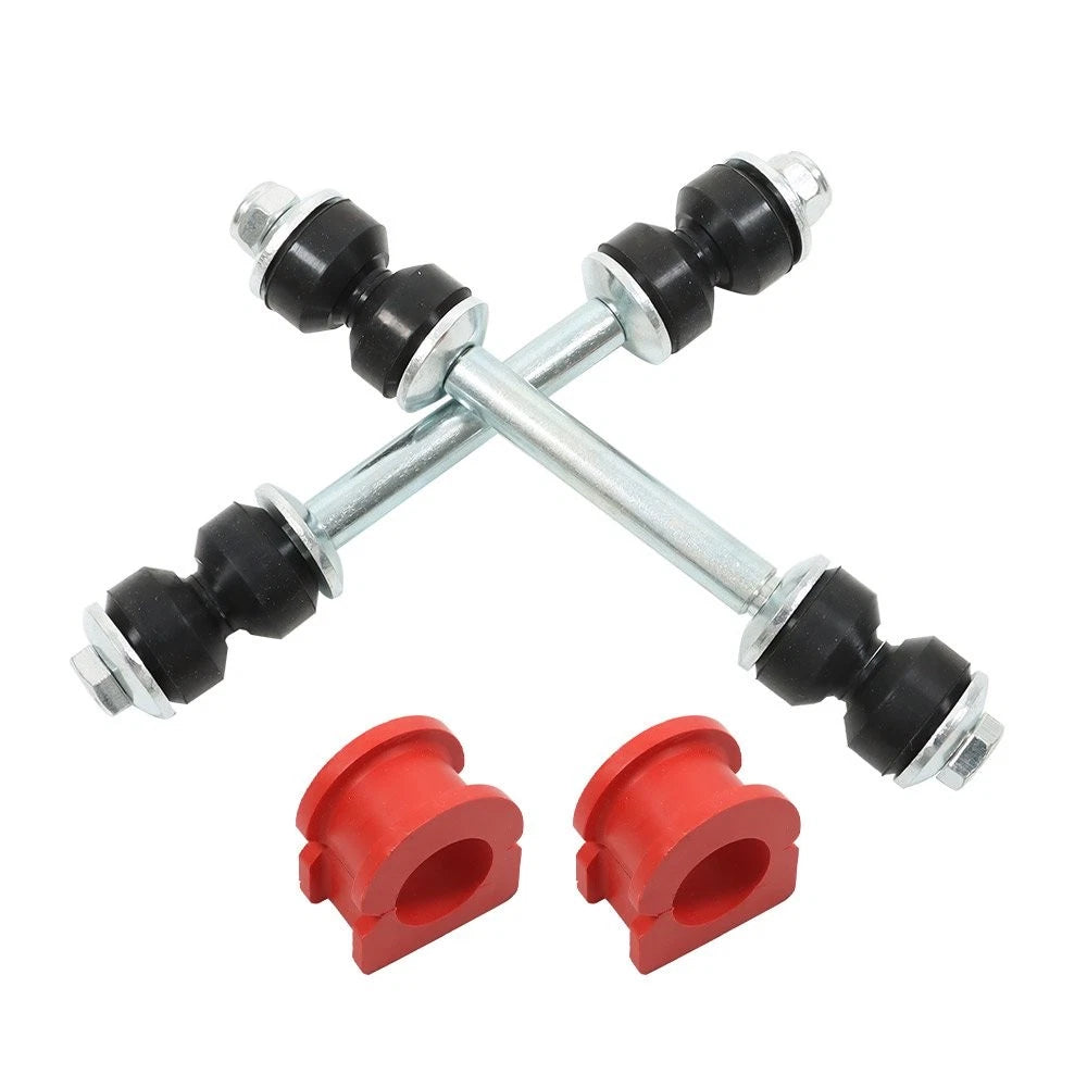 Sway Bar End Links Kit & Stabilizer Bushings for Chevy GMC Escalade
