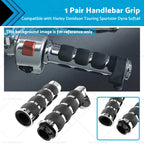 Handlebar Hand Grips for Harley Davidson Touring Sportster Dyna Softail