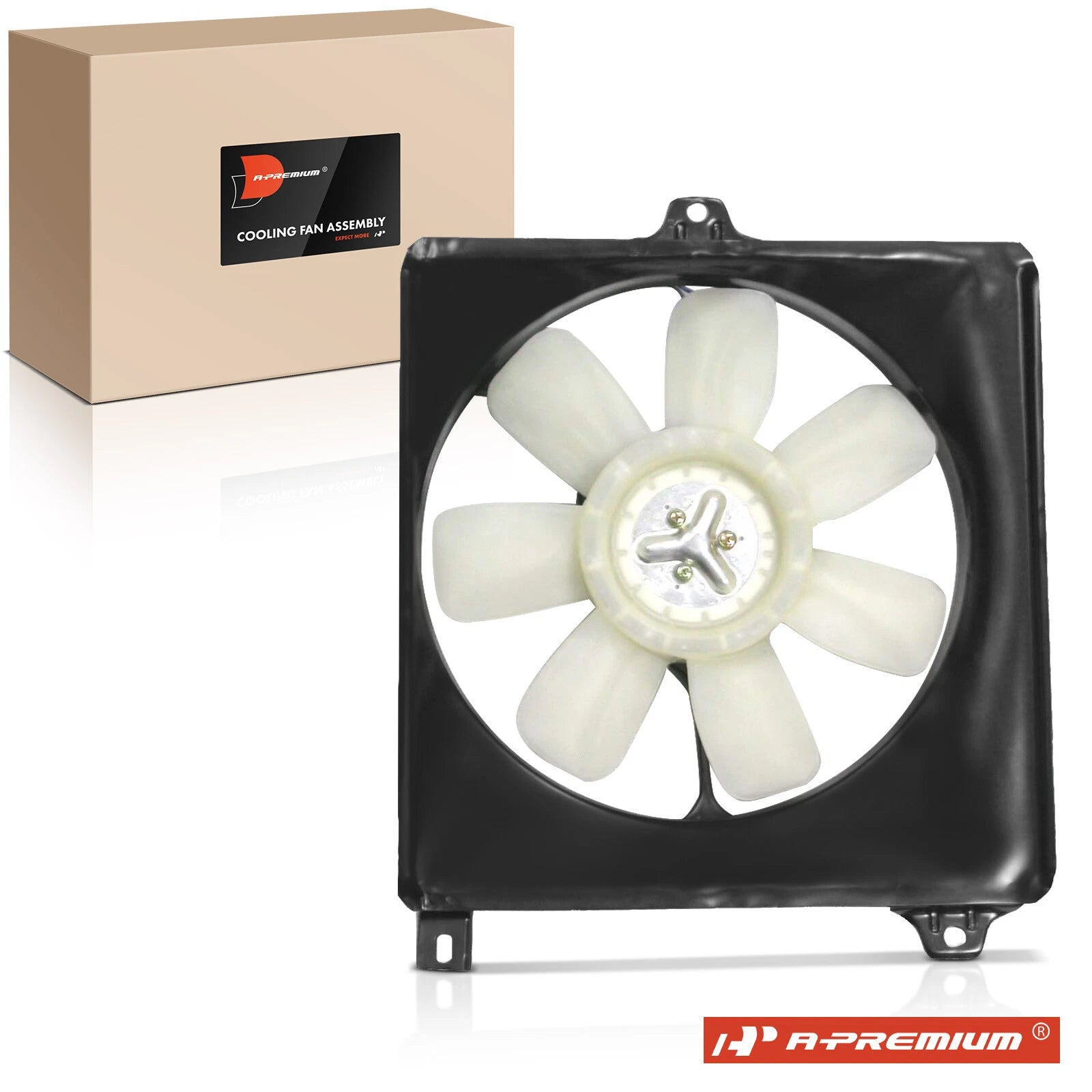 Cooling Fan Assembly w/Shroud for Toyota RAV4 (1996–2000)