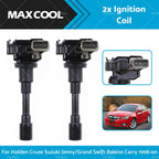 2x Ignition Coil Pack for Holden Cruze Suzuki Baleno Swift (1998–Present)