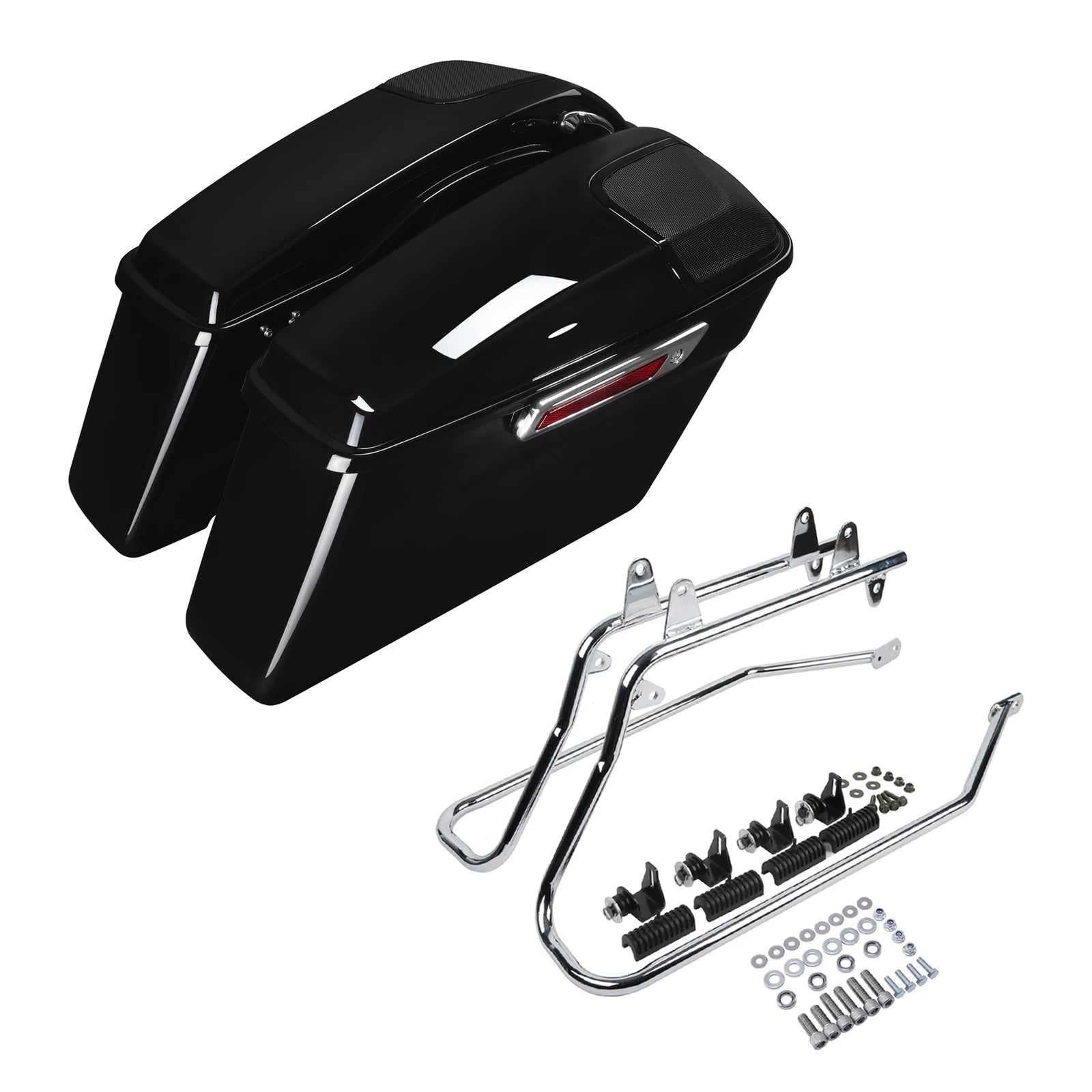 Speaker Lid Conversion Brackets for Harley Softail (1984–2017)