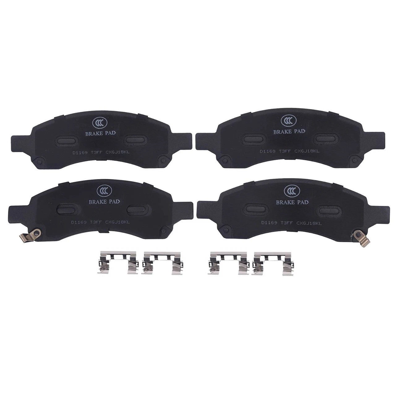 Front Ceramic Brake Pads for Buick Enclave, Chevy Traverse, GMC Acadia (2008–2017)