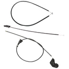 Set of 3 Engine Bowden Cables for BMW E39 525i 530i (1996–2003)