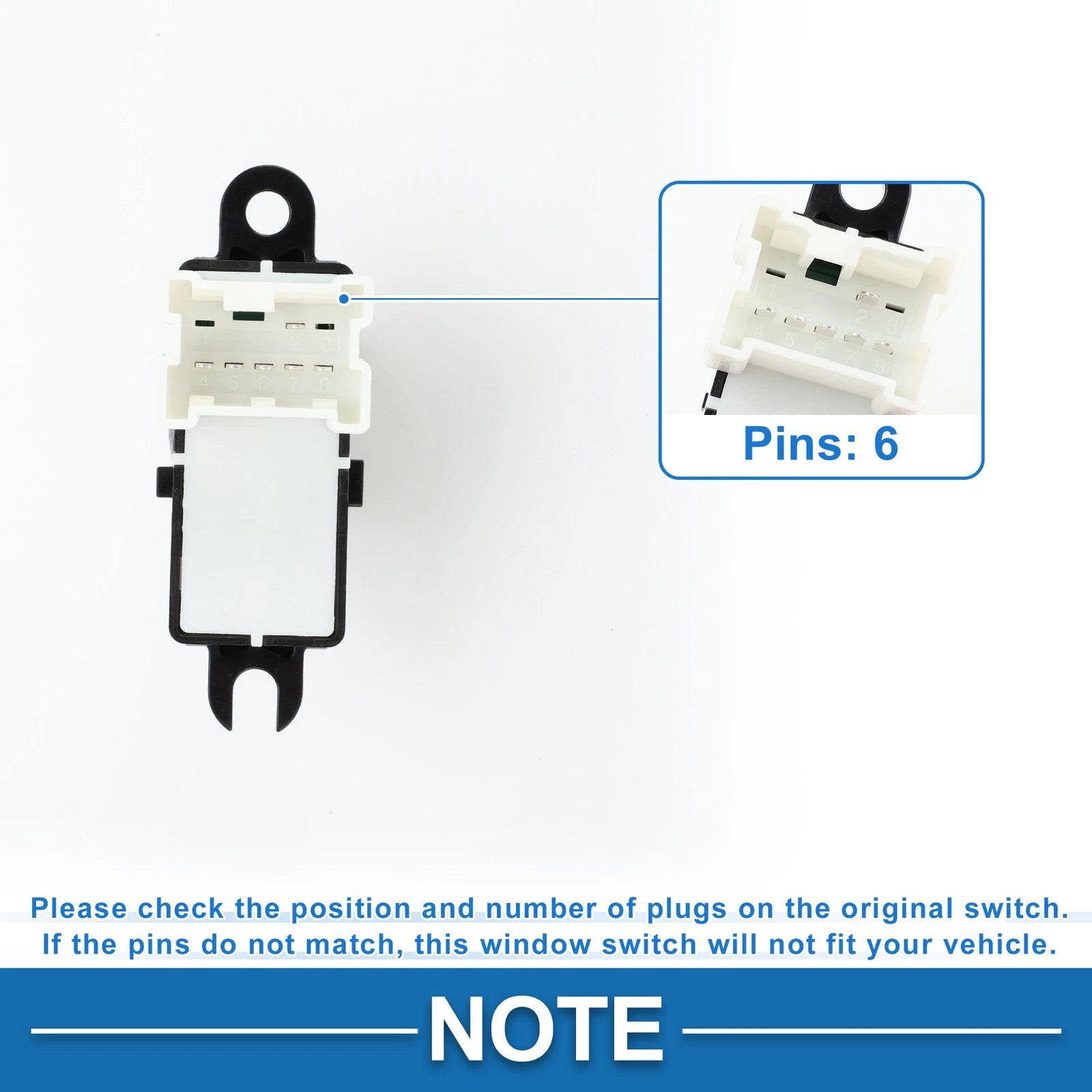 Rear Power Window Switch for Subaru Impreza Legacy Outback (No. 83071FG100)