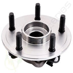 Set of 6 Wheel Bearings & Hubs + Tie Rods for Dodge Ram 1500 2WD (2006–2008)