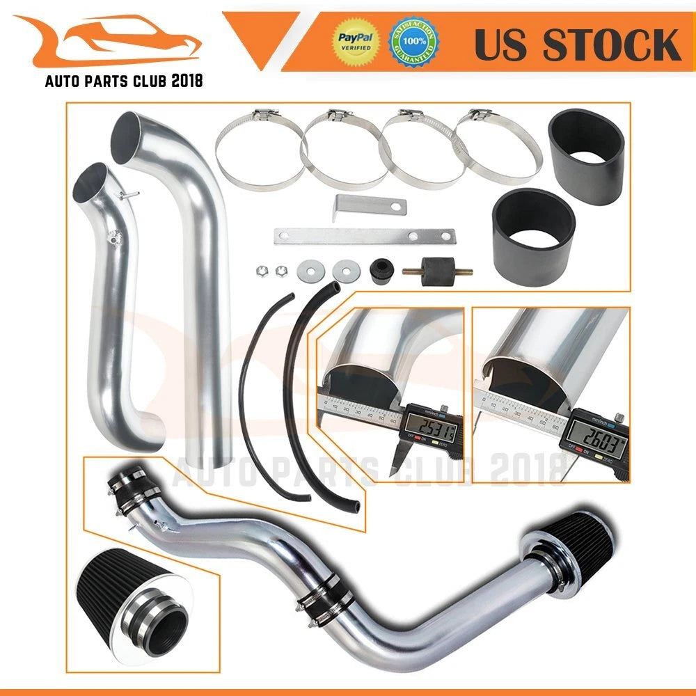 3 Inch Cold Air Intake System with Filter for Honda Prelude (1992–1996)