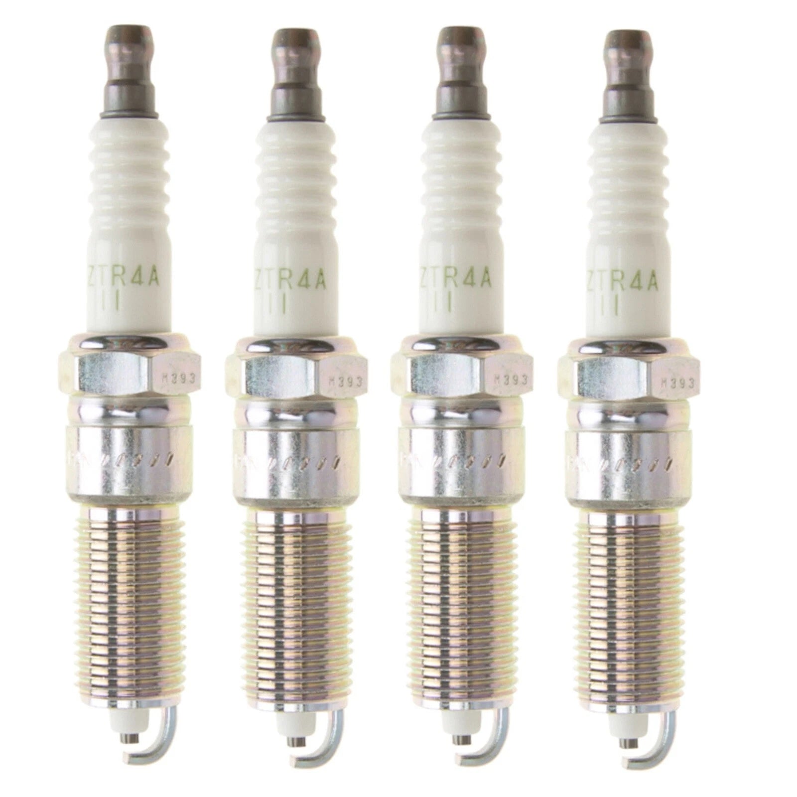 Set of 4 NGK V-Power Nickel Spark Plugs for Jeep Dodge Chrysler