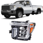 Headlight for GMC Sierra 2500 3500HD (2020–2023) Driver Side Assembly
