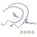 Front Stainless Steel Brake Line Kit for Ford F-250 F-350 4WD (2008–2016)