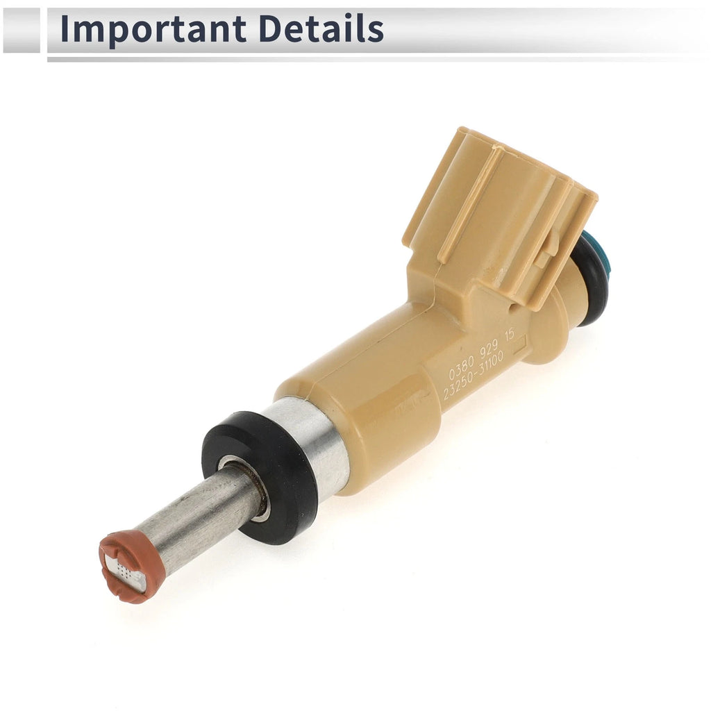 Fuel Injector for Toyota 4Runner 4.0 V6 (2010–2019) 1 Pcs