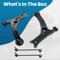 4x Front Lower Control Arm Stabilizer Link for Toyota Corolla (2003–2013)