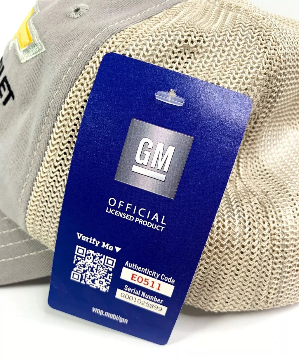 Racing Hat Cap for Chevrolet Performance Vehicles Gray Khaki (Unspecified)