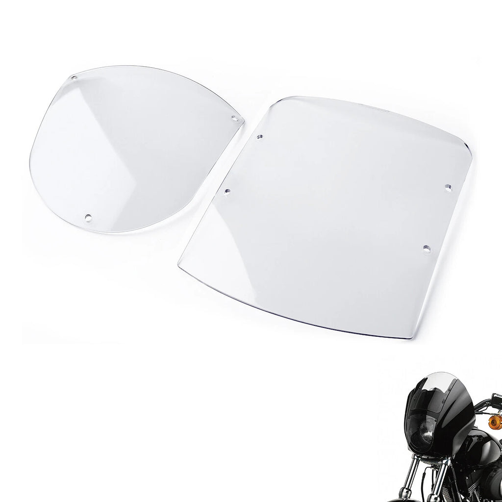 Front Windshield Quarter Fairing Kit for Harley Dyna Low Rider (2006–2017)