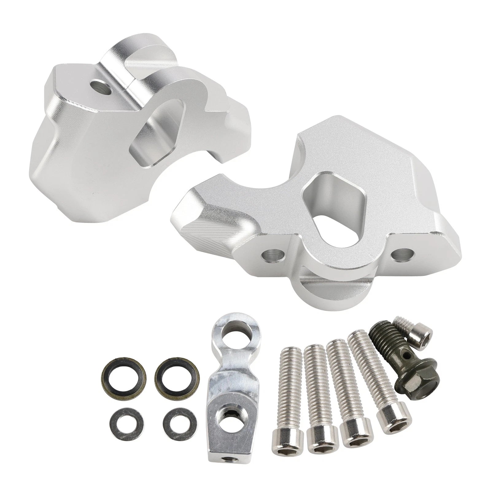 CNC Handle Bar Risers Kit for BMW R 1300 GS Trophy (2024+) H=38mm