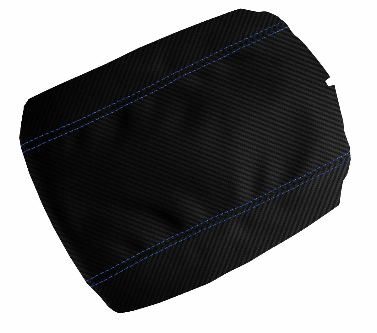 Carbon Fiber Console Lid Armrest Rear Cover for Mazda RX8 (2004–2008)