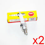 2X NGK C7HSA Spark Plug for PIT PRO 110c 125cc 140cc (Year Not Specified)