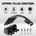 Ignition Coil + Spark Plug + Wires for Chevy Aveo Pontiac Wave Suzuki (2004–2011) UF503