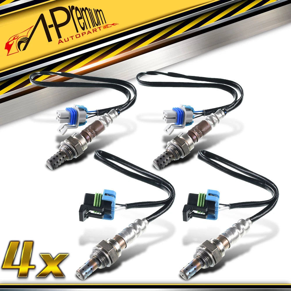 Set of 4 Up/Downstream O2 Oxygen Sensors for Silverado 1500 Classic (2007)