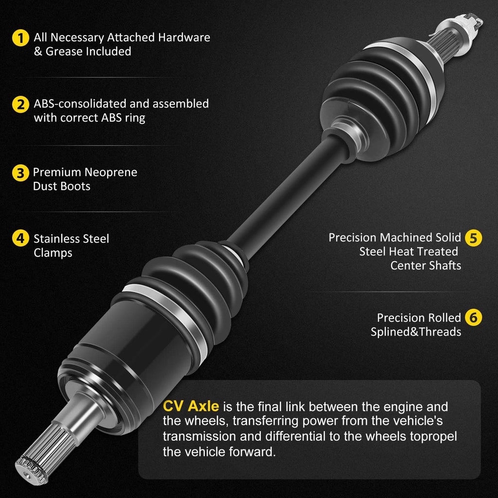 Front Right CV Axle Shaft Assembly for Honda Foreman 450 (1998–2004)
