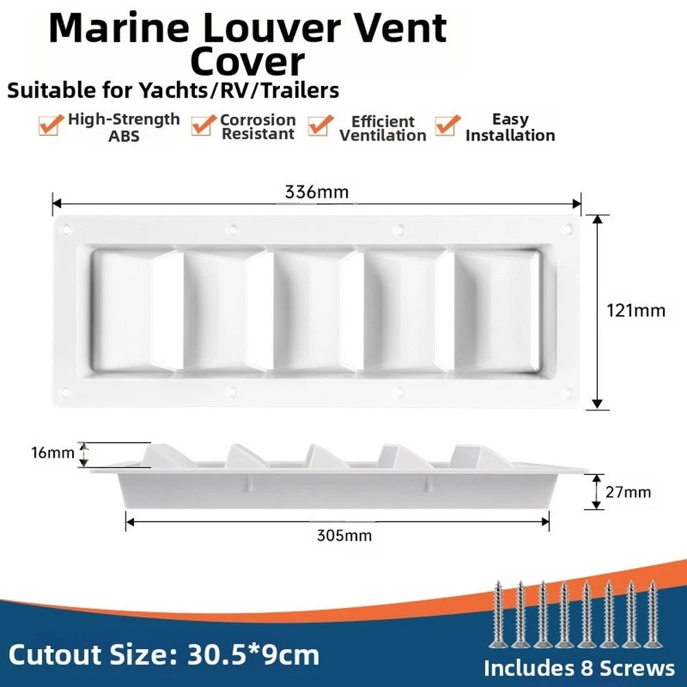 Marine ABS Vent Cover for Yacht RV Trailer (Easy Fit)