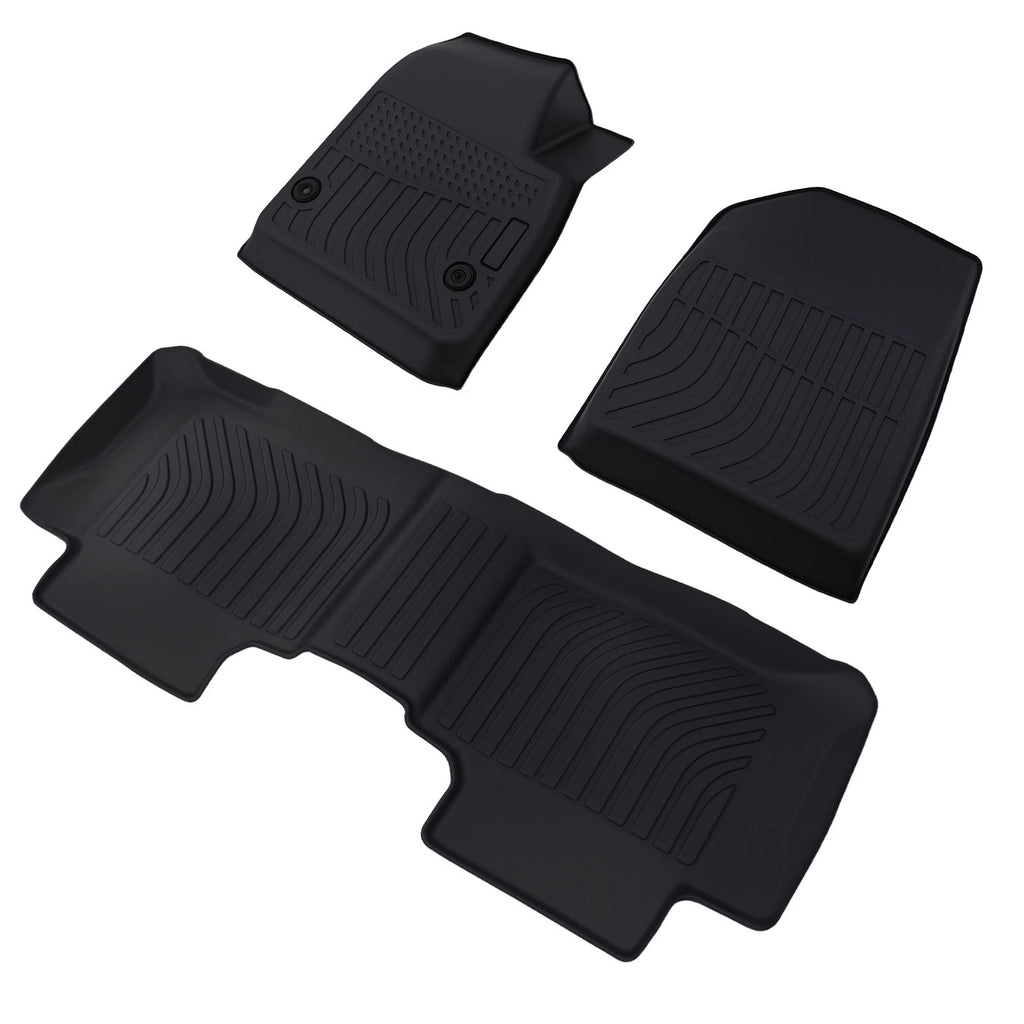 All Weather Black Floor Mats Liner for Chevrolet Blazer (2019–2025)