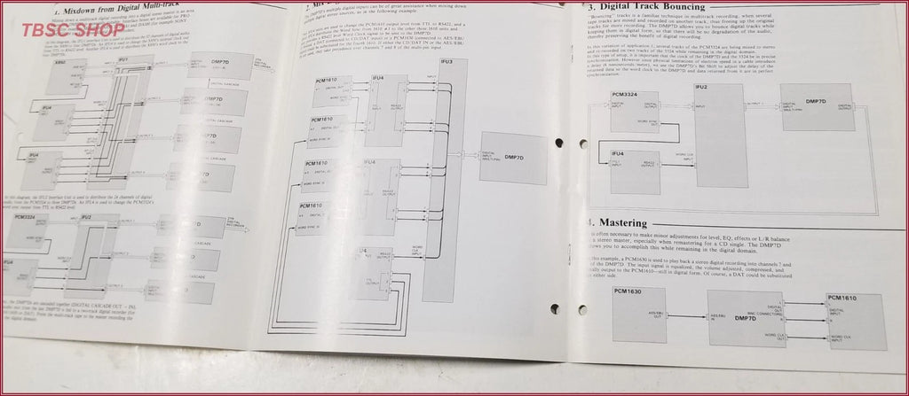 Yamaha DMP7D Digital Mixing Processor Engine Sales Brochure