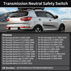 Inhibitor Neutral Safety Switch for Kia Optima 2.4 2.7 (2002–2010) No.42700-39055