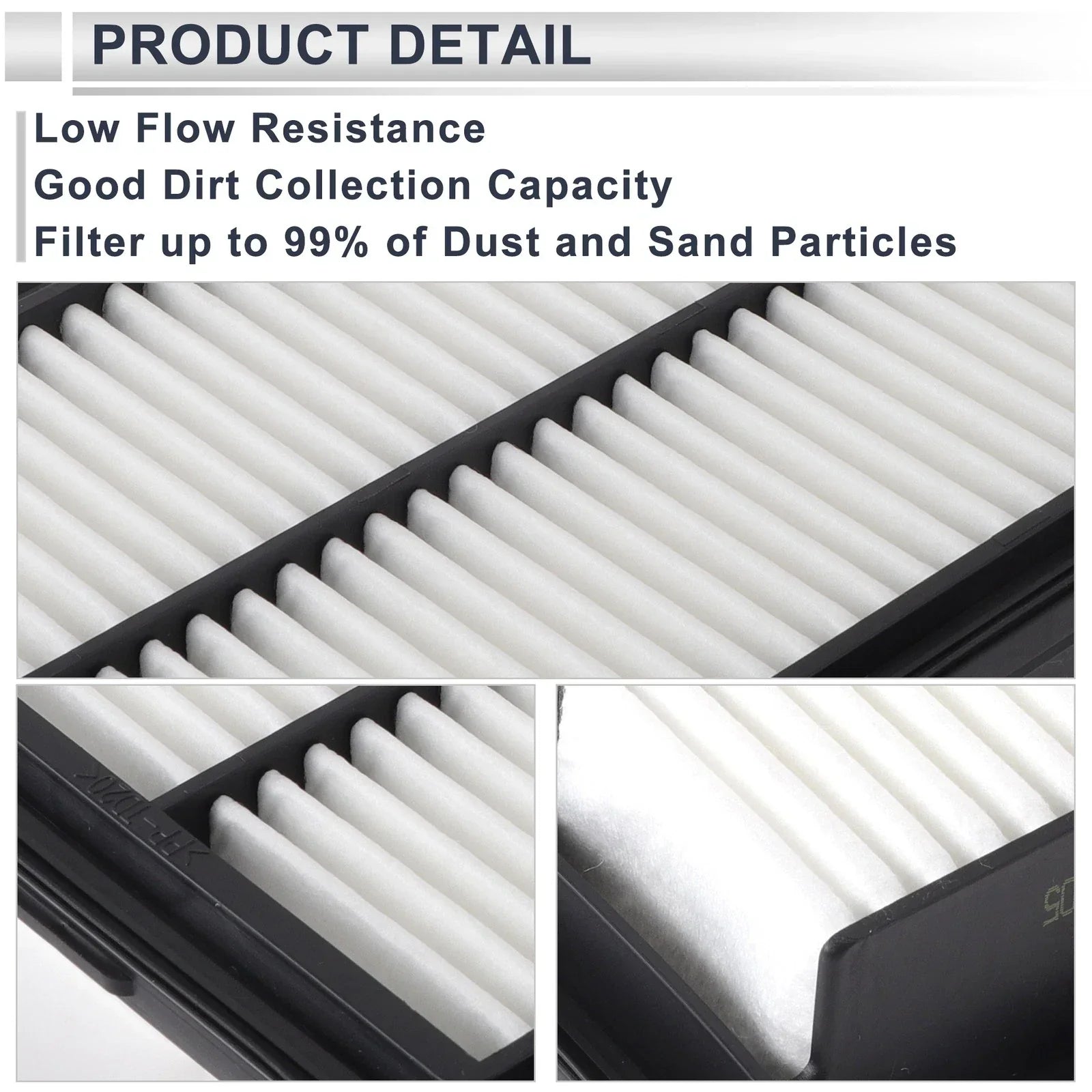 Engine Cabin Air Filter Combo Set for Hyundai Elantra (2017-2020)