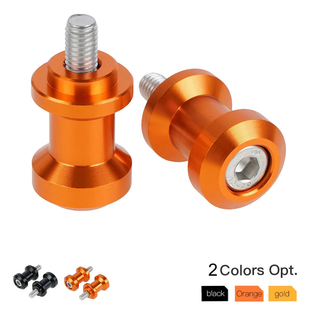 M10 Swing Arm Spools Sliders for KTM 690 990 Duke Adventure SM (2008–2019)