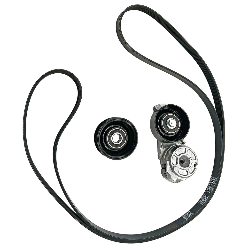Serpentine Belt Tensioner Pulley Kit for Lincoln Ford Mercury (2000–2002)