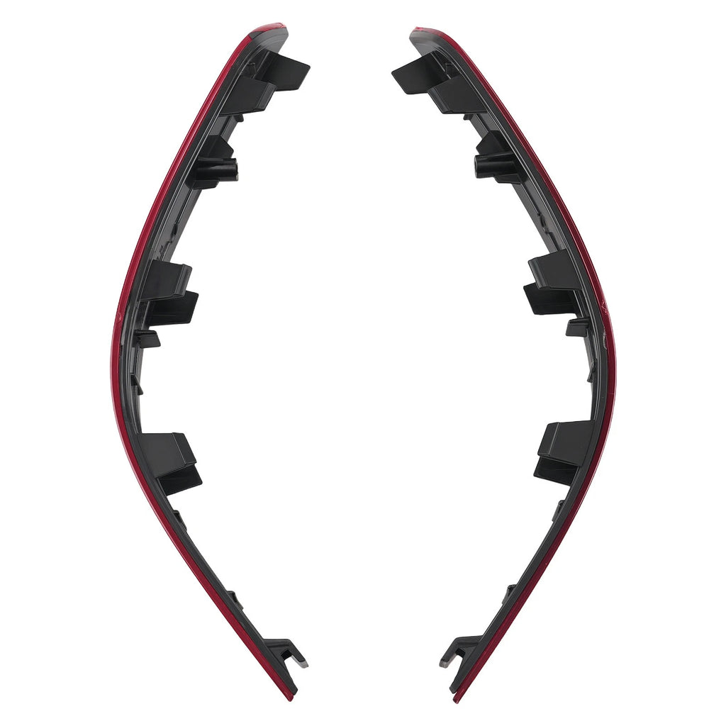 Bumper Reflector Pair for Mercedes-Benz GLK W204 (2013–2015) Red Lens ABS