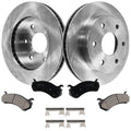 Brake Disc and Pad Kit for Chevrolet Tahoe (2000) Front Ceramic Pads