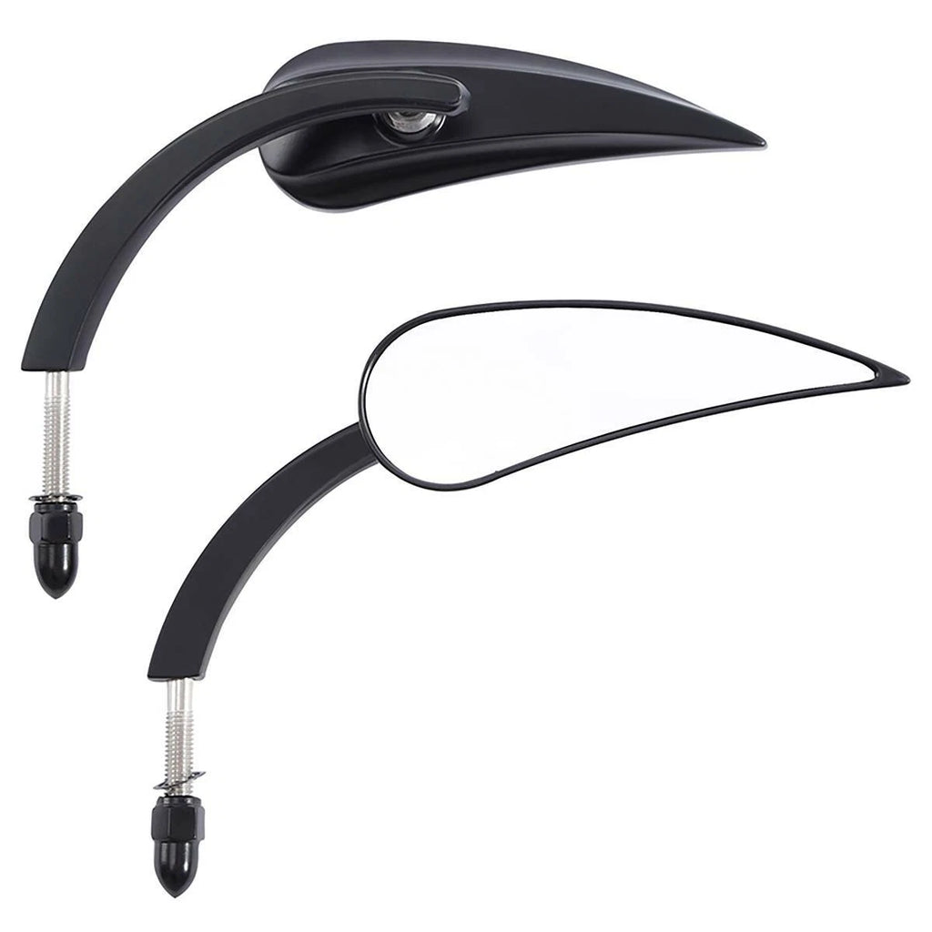 Universal 8mm Rear View Mirrors for Harley Touring Sportster Softail (2000–2023)