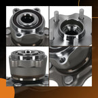 Set of 2 Rear LH RH Wheel Hub & Bearing for Infiniti QX60 Nissan Pathfinder (2013–2020) WE61773