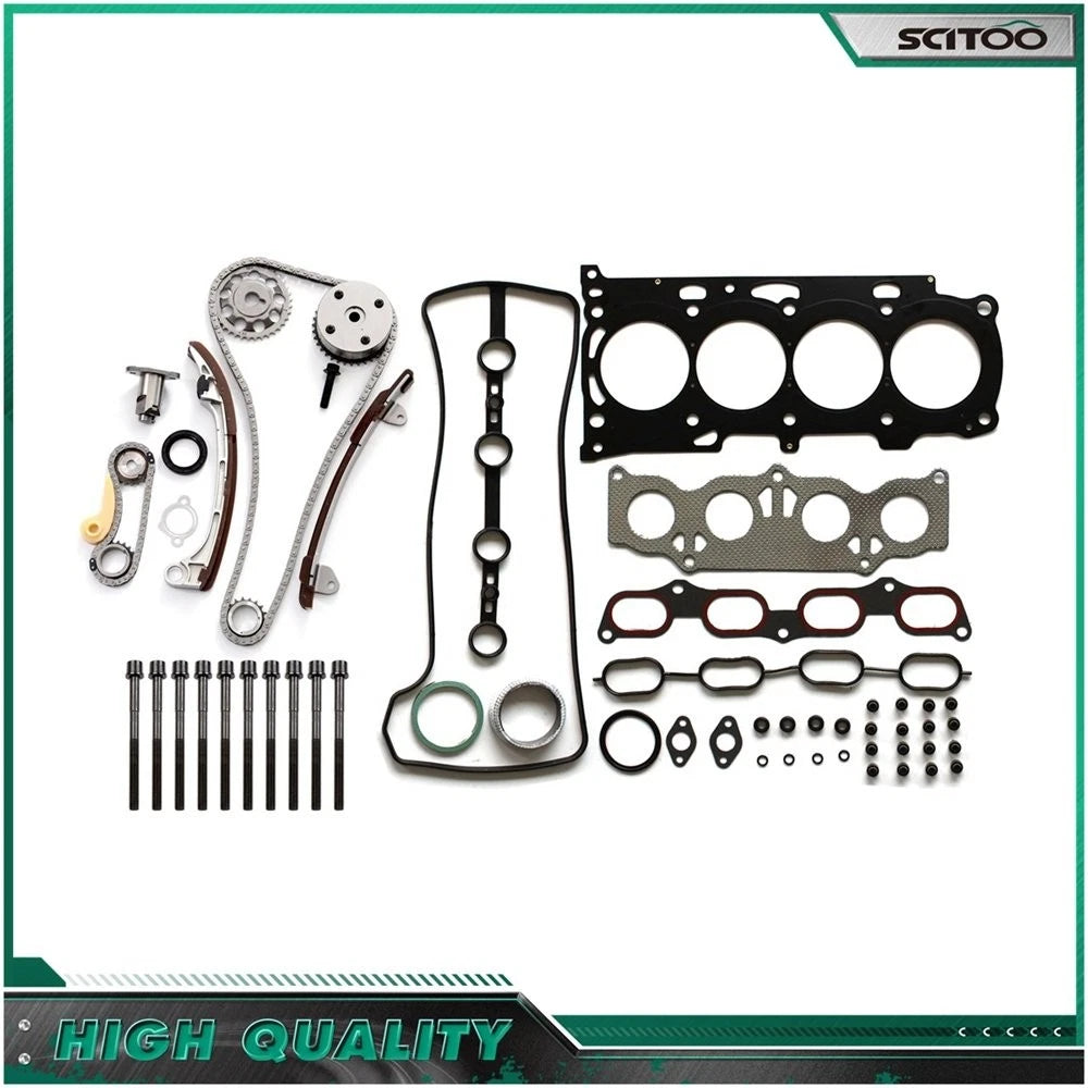 Head Gasket Bolts Set & Timing Chain Kit for Toyota Camry Scion tC (2007–2009)