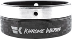 Exhaust End Cap for KHROME WERKS (200880P) - Billet Cut Tip - Carbon - 4-1/2"