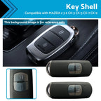 2X Smart Remote Key Shell 2 Button for Mazda 3 5 6 MX-5 CX-5 CX-7 CX-9 (2004–2020)