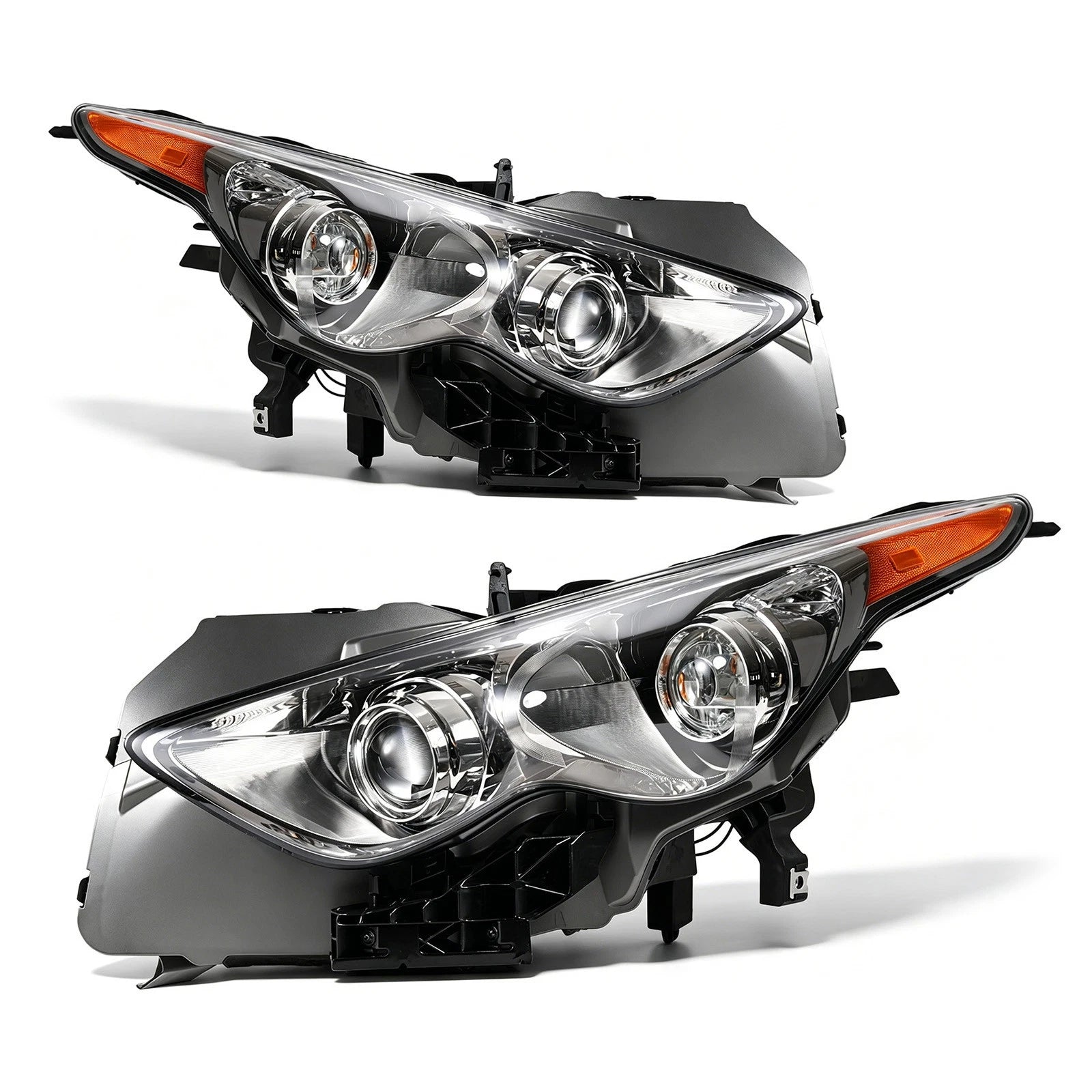 HID Headlight Pair for Infiniti FX35 FX37 QX70 (2009–2017) W/o AFS & Bulb
