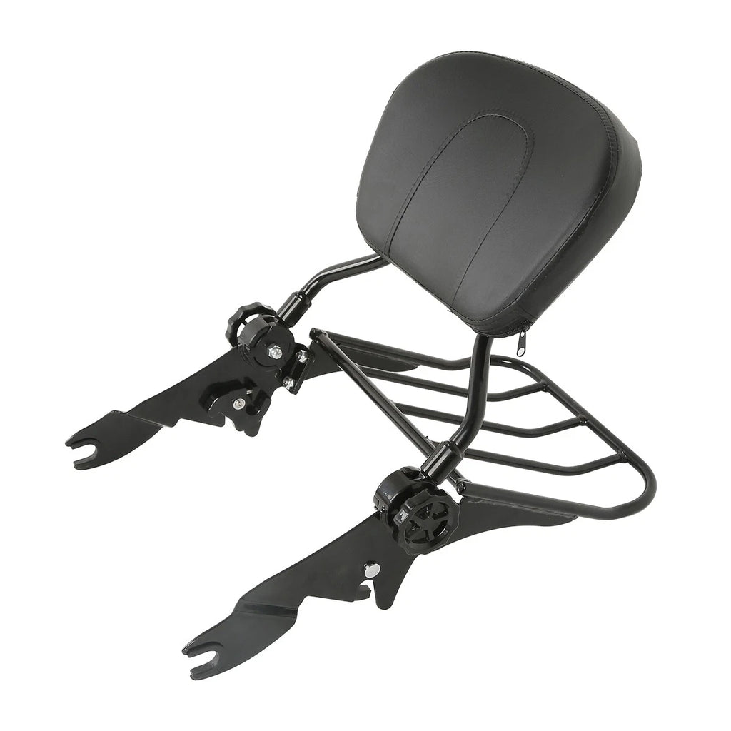Detachable Luggage Rack Sissy Bar Backrest for Harley Street Glide (2009–2025)