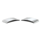 Front Door Side Window A Pillar Cover Trim Chrome for 2019-24 Toyota RAV4