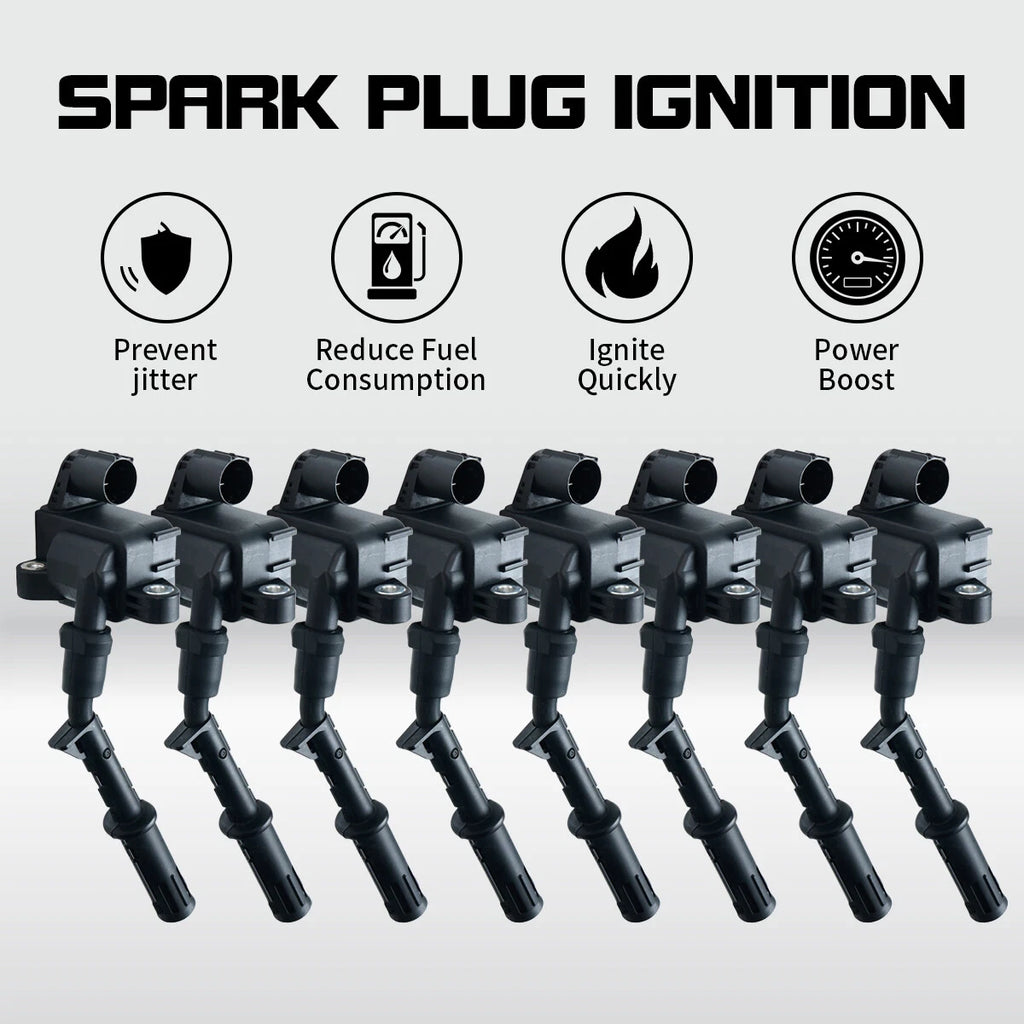 8PCS Ignition Coil for Mercedes-Benz CLS550 E550 S550 (2012–2017)