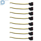 Set of 8 Fuel Injector Connector Pigtails for Dodge LS2 LS3 Ford EV6 EV14