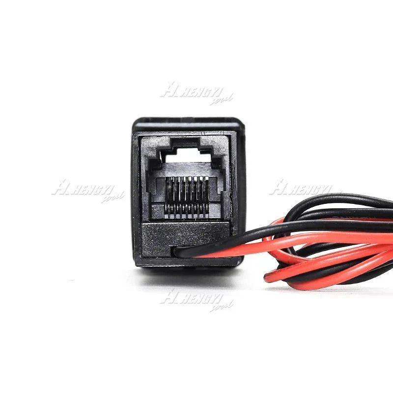 1x 8-Pin Pass-Through Microphone Socket for Nissan Altima/Sentra (2015–2018)