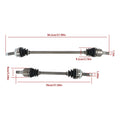 Front Left Right CV Shaft Set for Hyundai Elantra (2007–2010) 495012H101