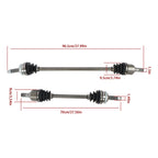 Front Left Right CV Shaft Set for Hyundai Elantra (2007–2010) 495012H101