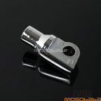 Chrome Foot Pegs Mounting Bolts Adapter for Harley Male Pegs
