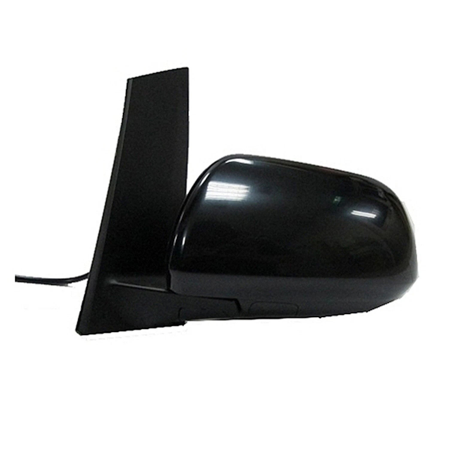 Replacement Ready to Paint Driver Power Door Mirror w/Heated Glass w/o Memory