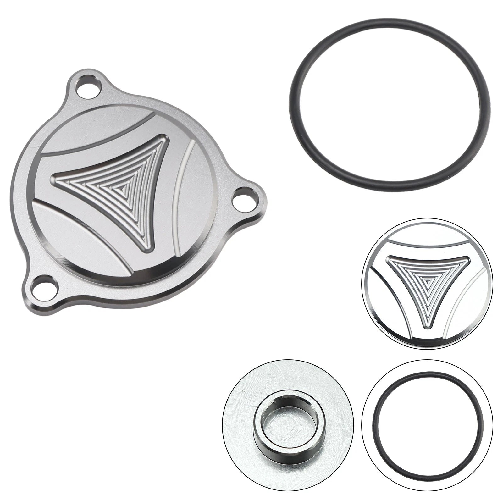 CNC Oil Filter Cover for Suzuki DRZ400 (2005–2025)